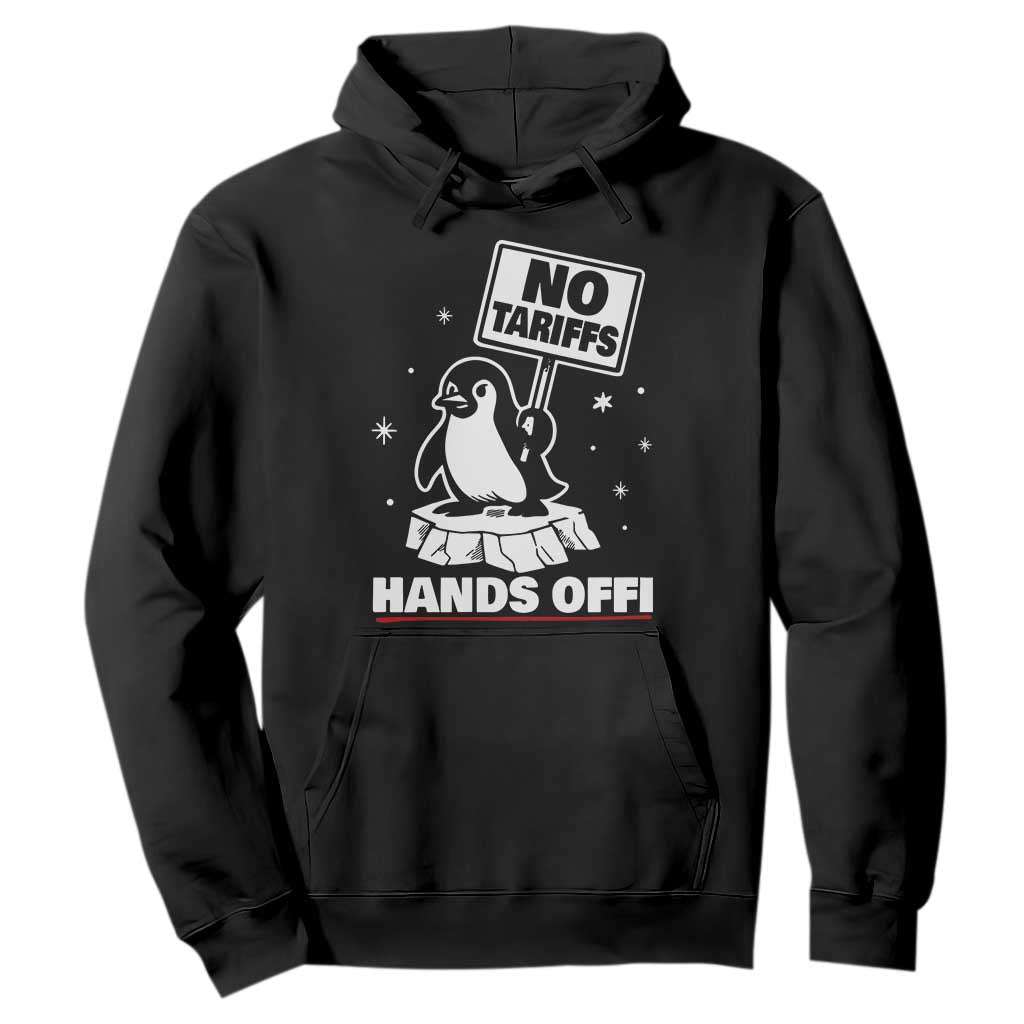 Funny Resist Penguins Hoodie Tariffs on Penguins? Really TS10 Black Print Your Wear