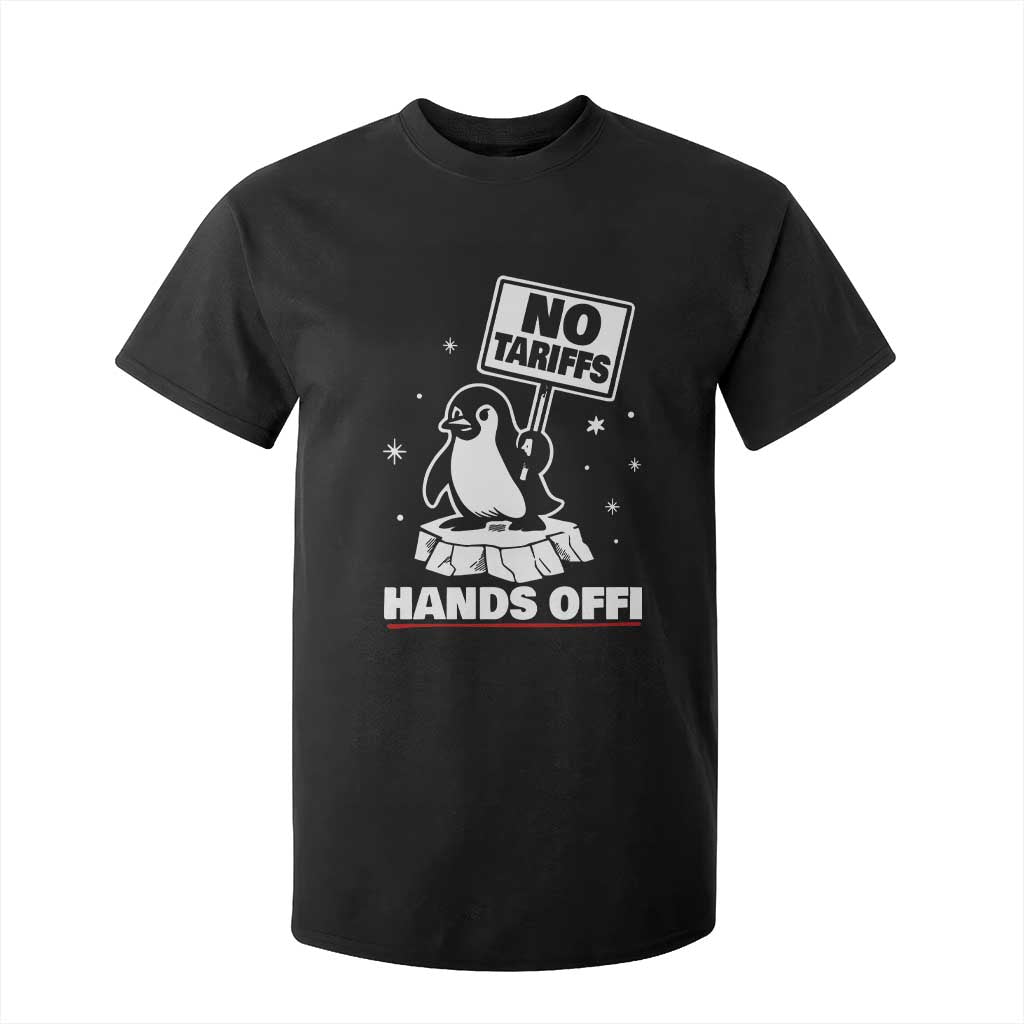 Funny Resist Penguins T Shirt For Kid Tariffs on Penguins? Really TS10 Black Print Your Wear