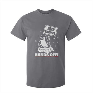 Funny Resist Penguins T Shirt For Kid Tariffs on Penguins? Really TS10 Charcoal Print Your Wear