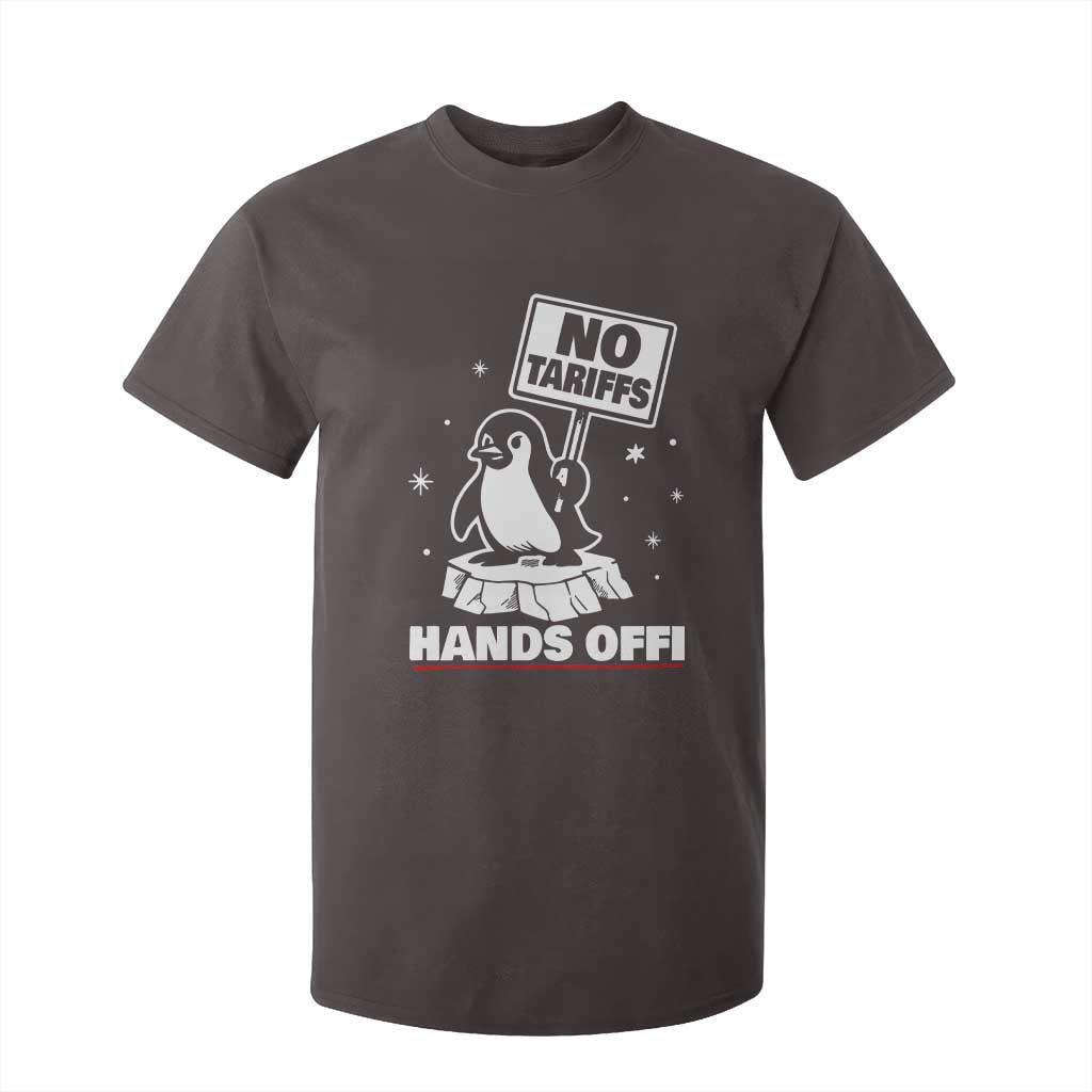 Funny Resist Penguins T Shirt For Kid Tariffs on Penguins? Really TS10 Dark Chocolate Print Your Wear