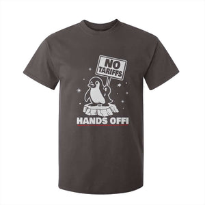 Funny Resist Penguins T Shirt For Kid Tariffs on Penguins? Really TS10 Dark Chocolate Print Your Wear