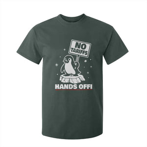 Funny Resist Penguins T Shirt For Kid Tariffs on Penguins? Really TS10 Dark Forest Green Print Your Wear