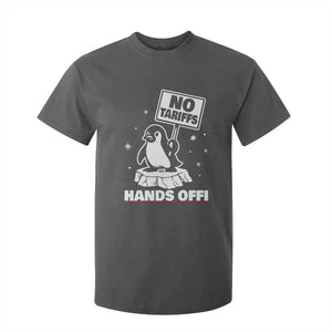 Funny Resist Penguins T Shirt For Kid Tariffs on Penguins? Really TS10 Dark Heather Print Your Wear