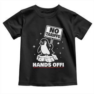Funny Resist Penguins Toddler T Shirt Tariffs on Penguins? Really TS10 Black Print Your Wear