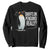 Hands Off Protest Sweatshirt Stand With Penguins Resist Against Tariffs TS10 Black Print Your Wear