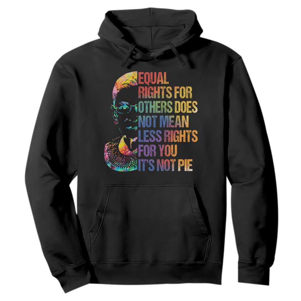 Notorious RBG Hoodie Feminist Citizen LGBTQ+ Equal Rights Advocate TS10 Black Print Your Wear