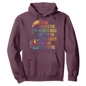 Notorious RBG Hoodie Feminist Citizen LGBTQ+ Equal Rights Advocate TS10 Maroon Print Your Wear