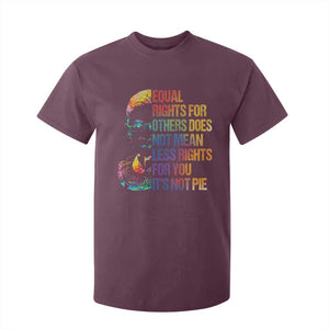 Notorious RBG T Shirt For Kid Feminist Citizen LGBTQ+ Equal Rights Advocate TS10 Maroon Print Your Wear