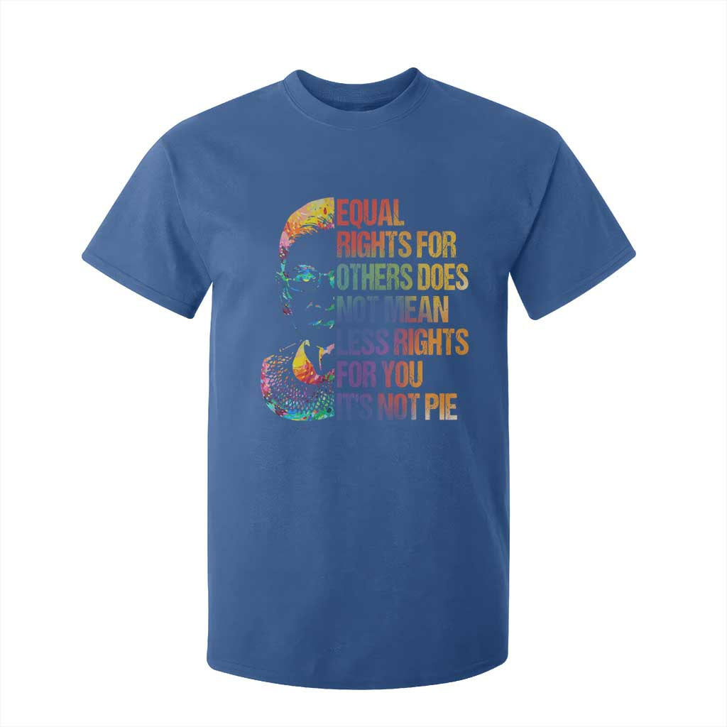 Notorious RBG T Shirt For Kid Feminist Citizen LGBTQ+ Equal Rights Advocate TS10 Royal Blue Print Your Wear