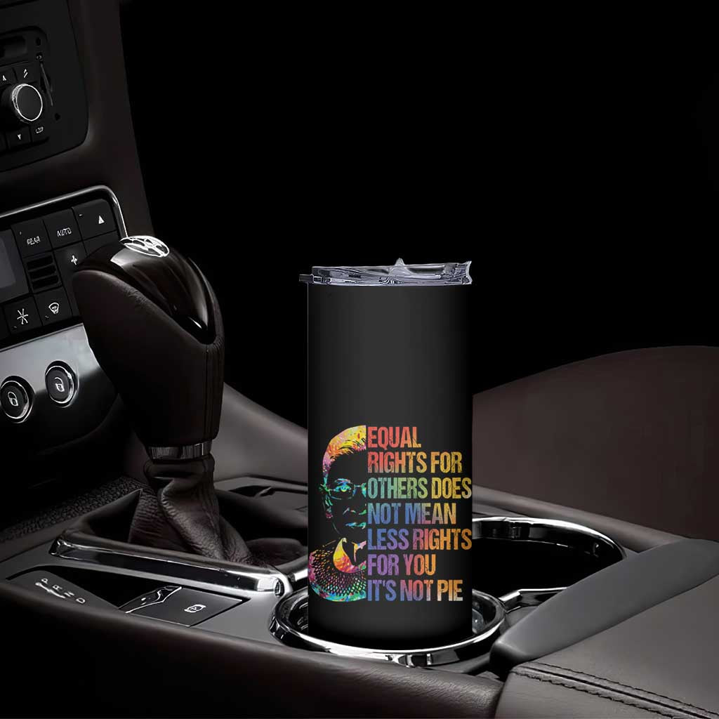 Notorious RBG Skinny Tumbler Feminist Citizen LGBTQ+ Equal Rights Advocate TS10 Print Your Wear