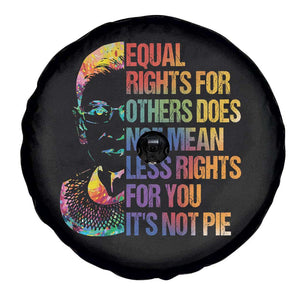 Notorious RBG Spare Tire Cover Feminist Citizen LGBTQ+ Equal Rights Advocate TS10 Print Your Wear