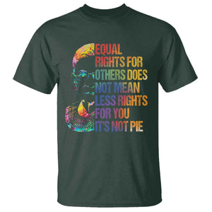 Notorious RBG T Shirt Feminist Citizen LGBTQ+ Equal Rights Advocate TS10 Dark Forest Green Print Your Wear