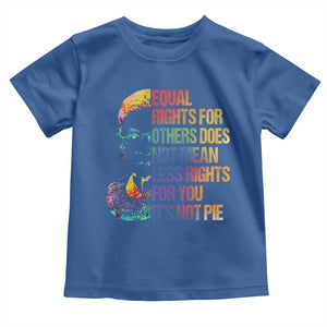 Notorious RBG Toddler T Shirt Feminist Citizen LGBTQ+ Equal Rights Advocate TS10 Royal Blue Print Your Wear