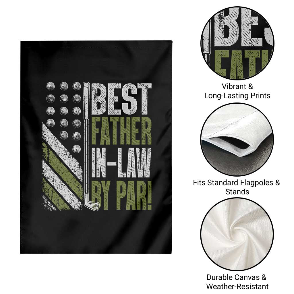 Father In Law Golf Garden Flag Best FIL By Par Fathers Day Gift for Golfers TS10 Print Your Wear