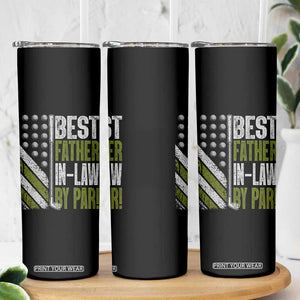 Father In Law Golf Skinny Tumbler Best FIL By Par Fathers Day Gift for Golfers TS10 Print Your Wear