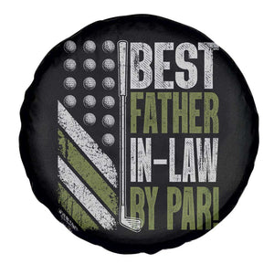 Father In Law Golf Spare Tire Cover Best FIL By Par Fathers Day Gift for Golfers TS10 Print Your Wear