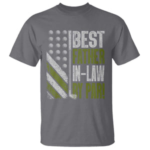 Father In Law Golf T Shirt Best FIL By Par Fathers Day Gift for Golfers TS10 Charcoal Print Your Wear