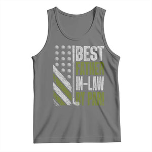 Father In Law Golf Tank Top Best FIL By Par Fathers Day Gift for Golfers TS10 Black Heather Print Your Wear