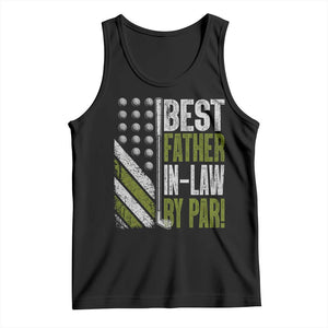 Father In Law Golf Tank Top Best FIL By Par Fathers Day Gift for Golfers TS10 Black Print Your Wear