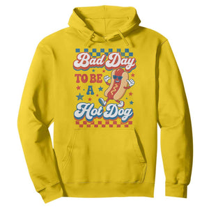Bad Day To Be A Hot Dog Hoodie Hotdog Lover Wiener 4th Of July TS10 Daisy Print Your Wear