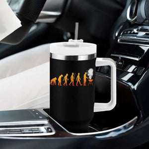 Funny BBQ Tumbler With Handle Evolution Of Grill Master Grilling Gifts Meat Smoking TS10 Print Your Wear