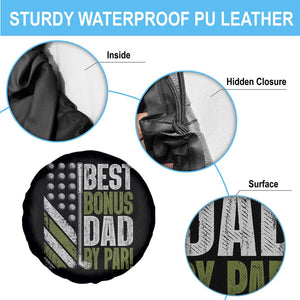 Best Bonus Dad By Par Spare Tire Cover Step Dad Golf American Flag Fathers Day Gift For Golfers TS10 Print Your Wear