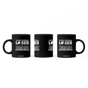 I Suck at Fantasy Football Coffee Mug Funny Loser Commissioner Draft Party Commish FFL TS10 Print Your Wear