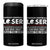 I Suck at Fantasy Football 4 in 1 Can Cooler Tumbler Funny Loser Commissioner Draft Party Commish FFL TS10 One Size: 16 oz Black Print Your Wear