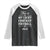 Lucky Fantasy Football Raglan Shirt Commissioner Draft Party Commish FFL TS10 Black White Print Your Wear