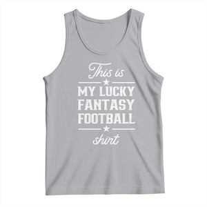 Lucky Fantasy Football Tank Top Commissioner Draft Party Commish FFL TS10 Athletic Heather Print Your Wear