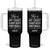 Lucky Fantasy Football Tumbler With Handle Commissioner Draft Party Commish FFL TS10 One Size: 40 oz Black Print Your Wear