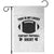 Lucky Fantasy Football Garden Flag Vintage Commissioner Draft Party Commish FFL TS10 White Print Your Wear