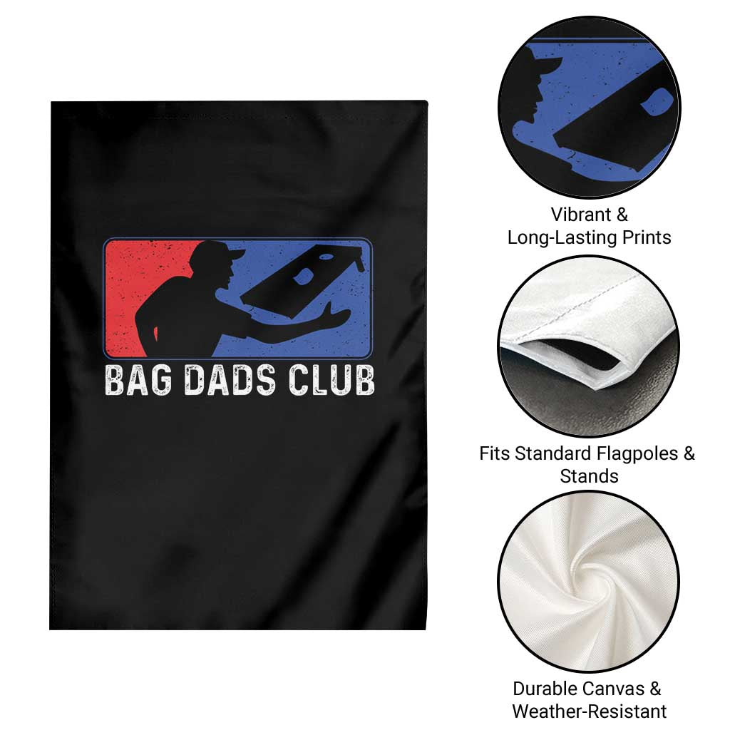 Funny Cornhole Bag Dads Club Garden Flag TS10 Print Your Wear