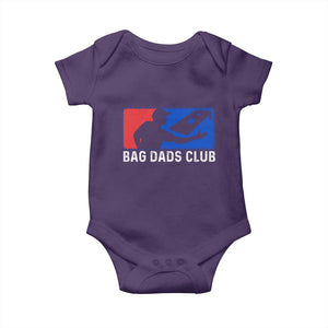 Funny Cornhole Bag Dads Club Baby Onesie TS10 Purple Print Your Wear