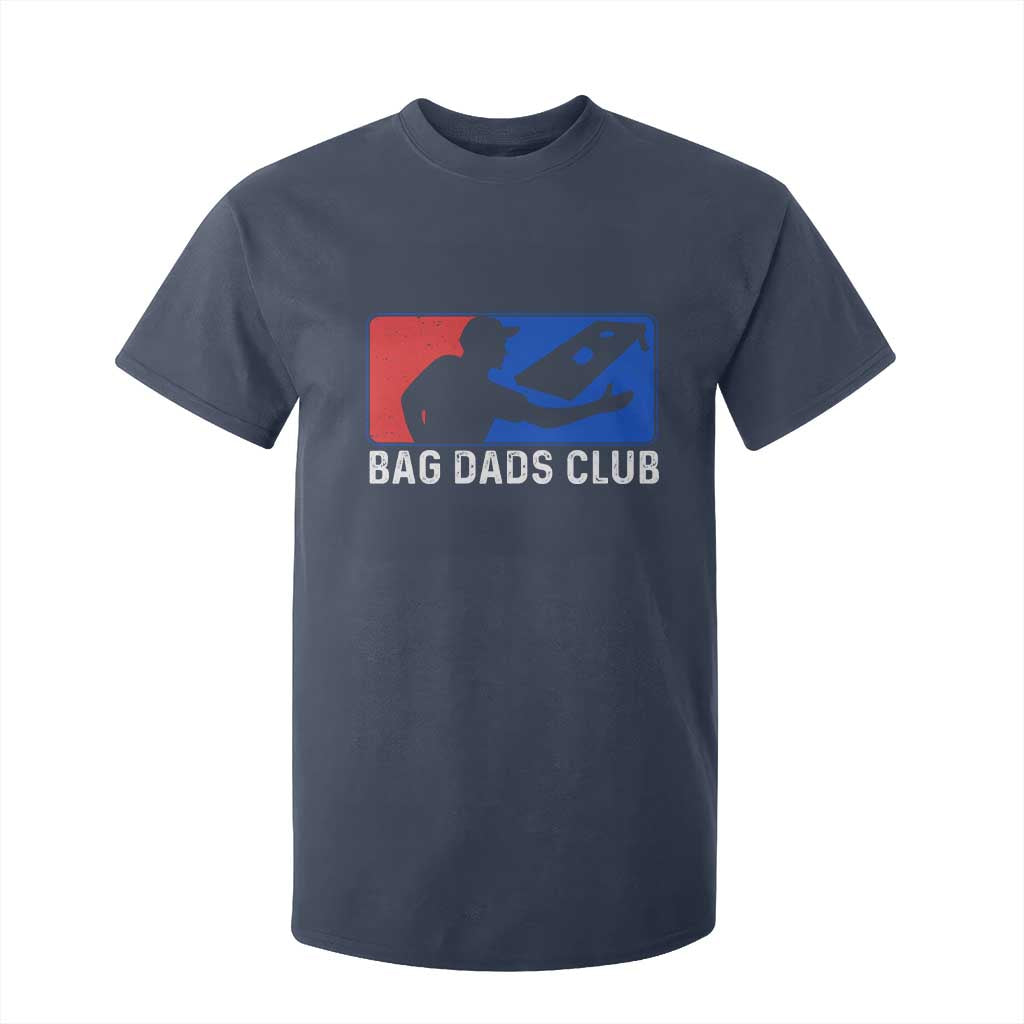 Funny Cornhole Bag Dads Club T Shirt For Kid TS10 Navy Print Your Wear