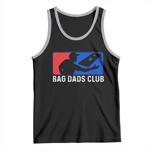 Funny Cornhole Bag Dads Club Tank Top TS10 Black Athletic Heather Print Your Wear