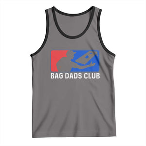 Funny Cornhole Bag Dads Club Tank Top TS10 Deep Heather Black Print Your Wear