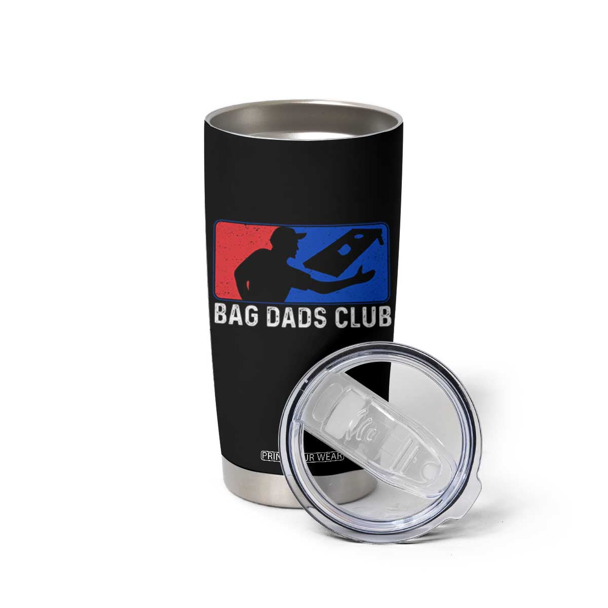 Funny Cornhole Bag Dads Club Tumbler Cup TS10 Print Your Wear