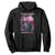 Pink Breast Cancer Hoodie Pink Ribbon Comeback Stronger Than Setback Wolf Moon - Print Your Wear