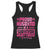 Husband Of A Warrior Breast Cancer Awareness Racerback Tank Top Wife Support Squad TS10 Black Print Your Wear