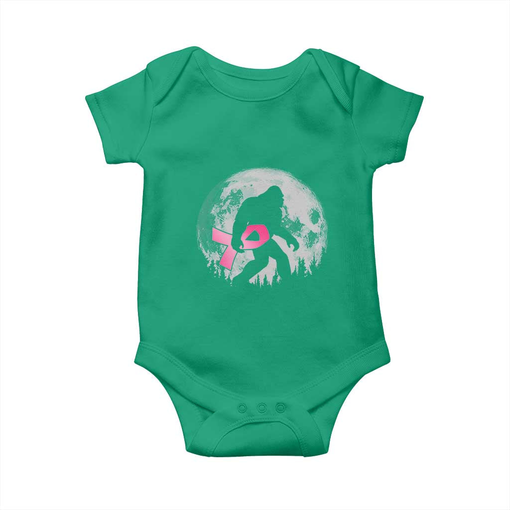 Bigfoot Pink Ribbon Breast Cancer Awareness Baby Onesie TS10 Irish Green Print Your Wear