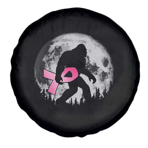 Bigfoot Pink Ribbon Breast Cancer Awareness Spare Tire Cover TS10 Print Your Wear