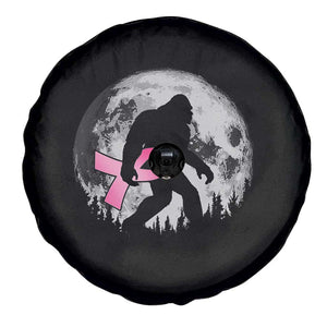 Bigfoot Pink Ribbon Breast Cancer Awareness Spare Tire Cover TS10 Print Your Wear