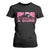 Breast Cancer Motorcycle T Shirt For Women Pink Ribbon Ride For A Cure TS10 Black Print Your Wear