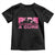 Breast Cancer Motorcycle Toddler T Shirt Pink Ribbon Ride For A Cure TS10 Black Print Your Wear