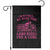 Breast Cancer Motorcycle Garden Flag In October We Wear Pink Ride For A Cure TS10 Black Print Your Wear