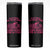 Breast Cancer Motorcycle Skinny Tumbler In October We Wear Pink Ride For A Cure TS10 Black Print Your Wear