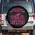 Breast Cancer Motorcycle Spare Tire Cover In October We Wear Pink Ride For A Cure TS10 No hole Black Print Your Wear