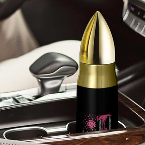 Firefighter Breast Cancer Awareness Bullet Tumbler Fight For A Cure American Flag TS10 Print Your Wear