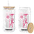 Firefighter Breast Cancer Awareness Glass Can Fight For A Cure American Flag TS10 Print Your Wear